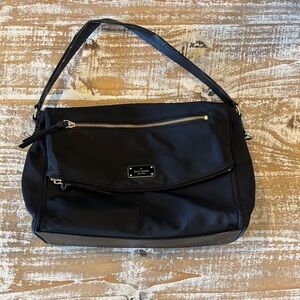 Authentic Kate Spade Black Nylon Shoulder Bag